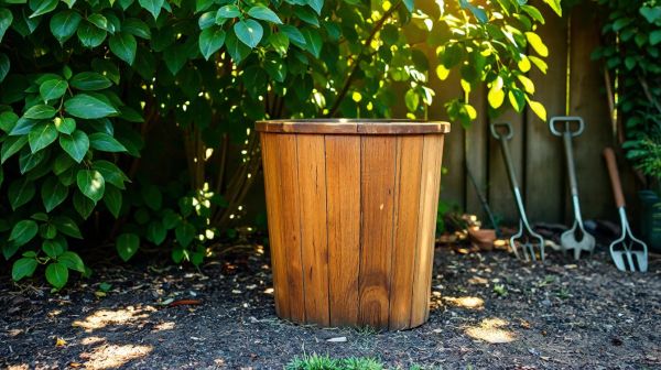 Pourquoi opter pour une poubelle en bois ? Avantages esthétiques et pratiques